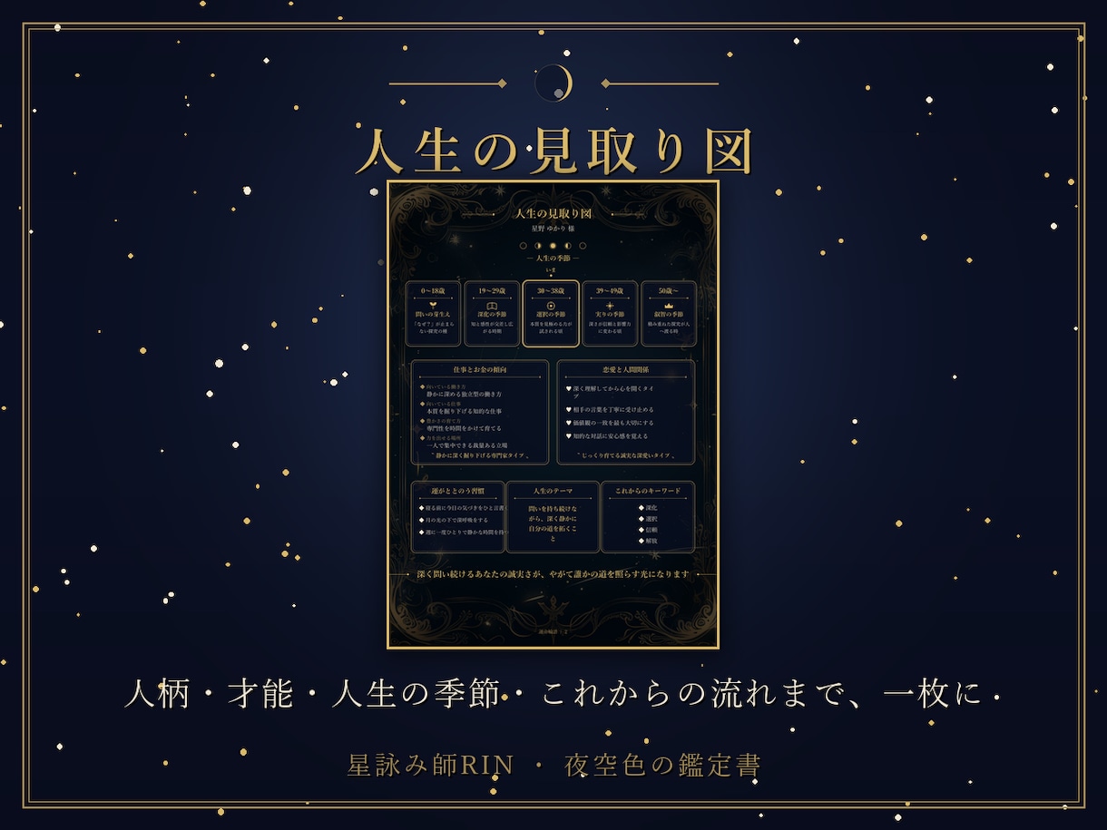 恋愛・仕事・人間関係の流れを生年月日で鑑定します 生まれ持つオーラの色を、生年月日から深く視ます イメージ5