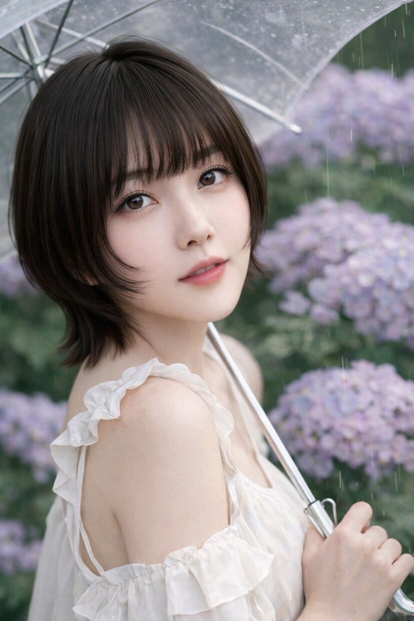 透明感あふれる女性を創作します 世界観重視の透明感や広告のイメージモデルに イメージ2
