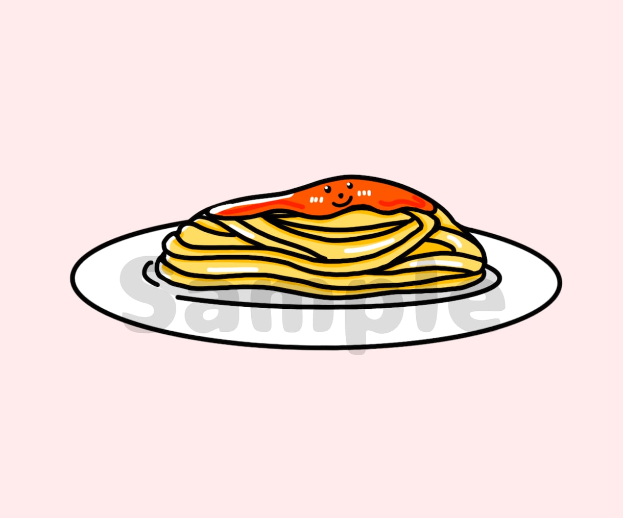 商用可！ゆるくてかわいい食べ物のアイコン描きます 世界にたった1つだけのかわいい食べ物アイコン作りませんか？ イメージ7