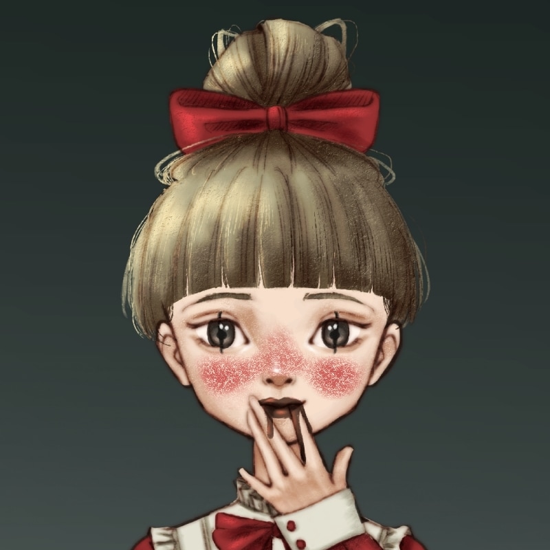 あなたらしさが輝くイメージキャラクターを描きます ちょっとダークでかわいい絵柄をお探しの方へ イメージ2