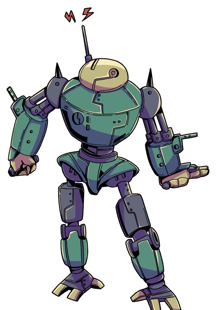 ロボット、ポップな人物ミリタリー系イラスト描きます ポップで親しみやすく、音楽のmvやsnsアイコンにも! イメージ6