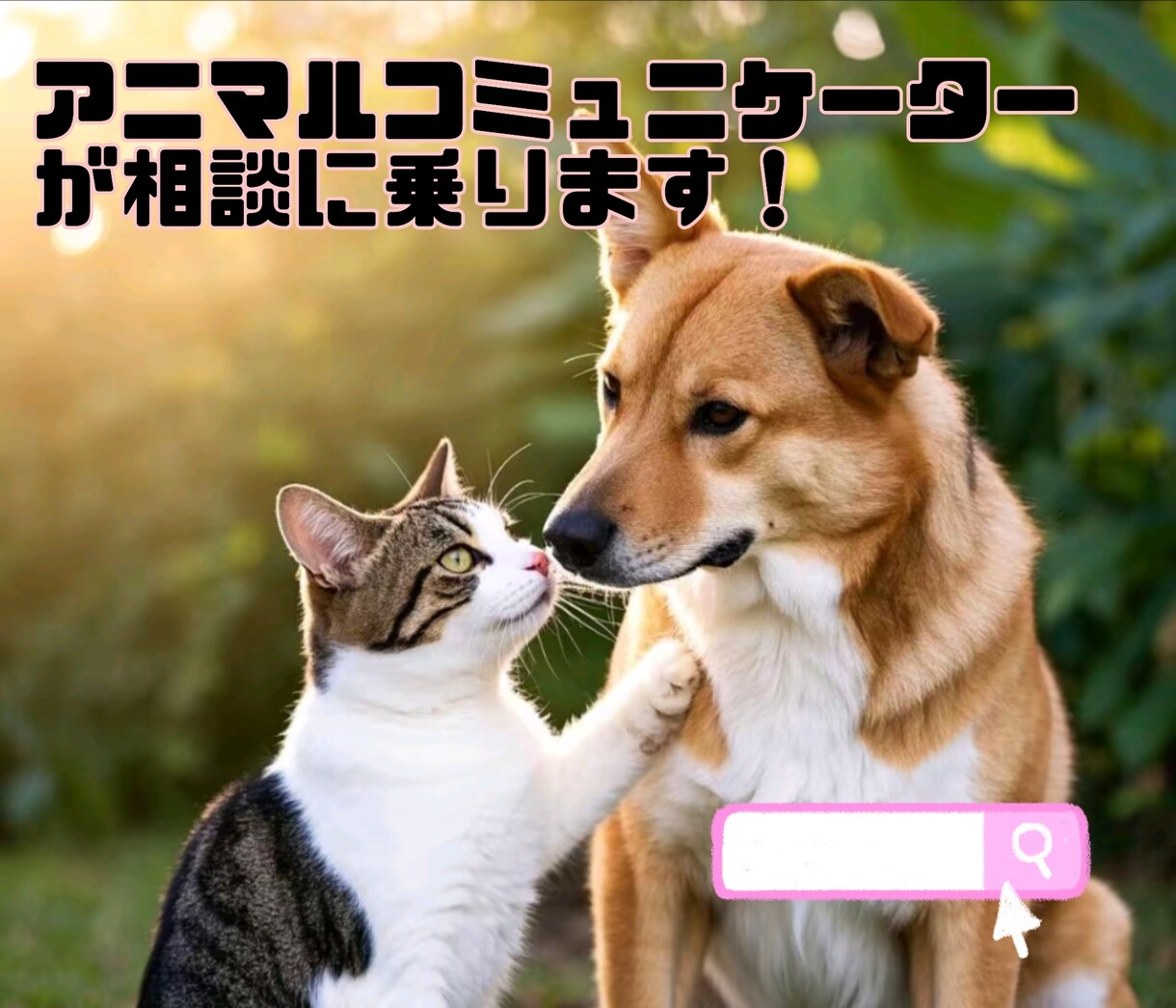 アニマルコミュニケーターが相談乗ります ペットの悩みを解決させませんか？ イメージ1