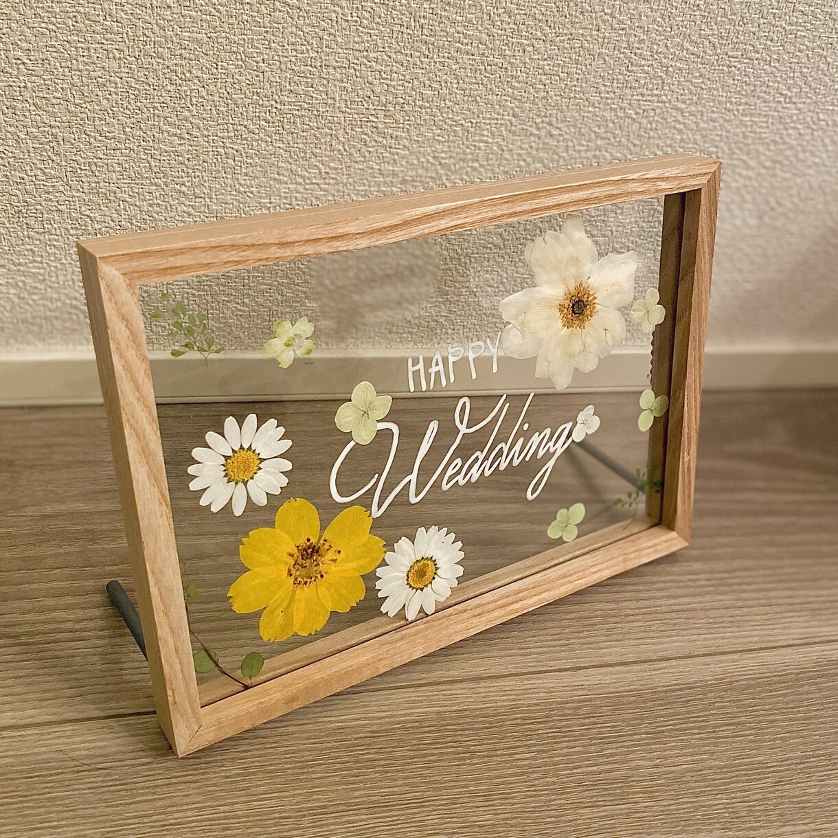 ウェルカムボード/ギフト作成いたします 押し花やドライフラワーを使用して作成いたします。 イメージ3