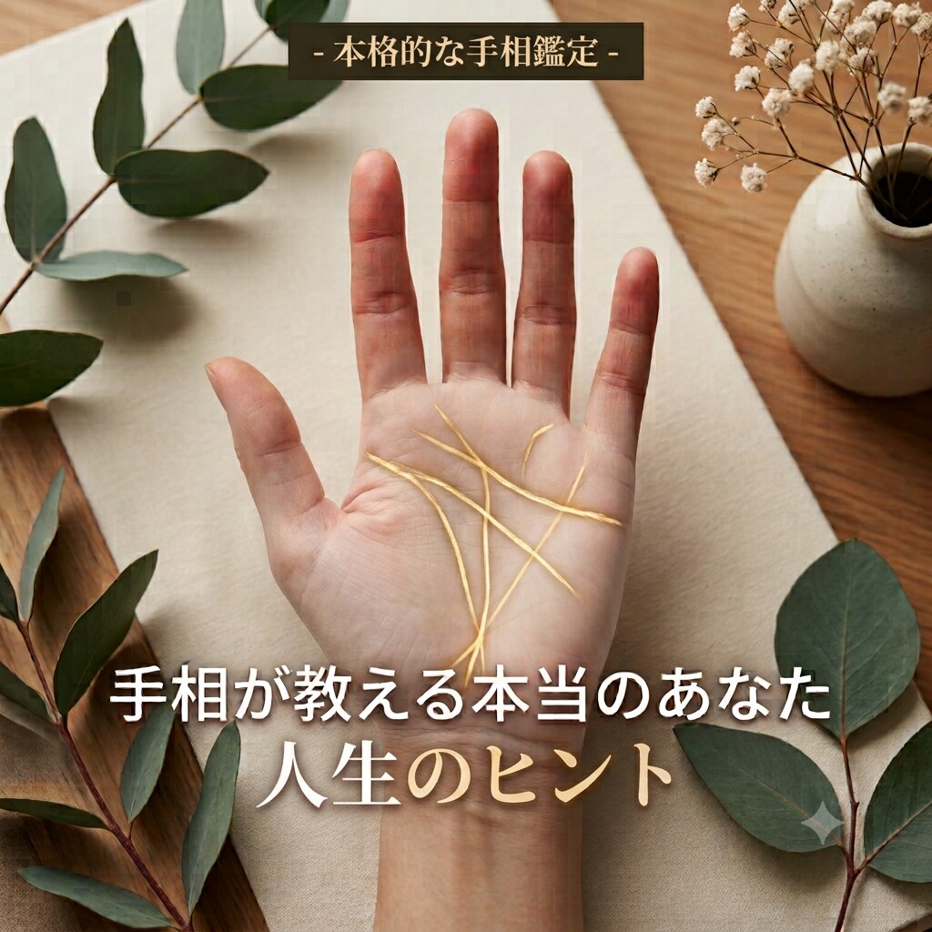 手相から「本当のあなた」を読み解きます 【あなたは、自分の本当の魅力を知っていますか？】 イメージ3