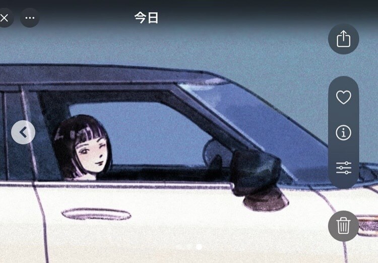 愛車×人物の雰囲気あるイラスト描きます 車と風景をおしゃれな一枚にします イメージ6