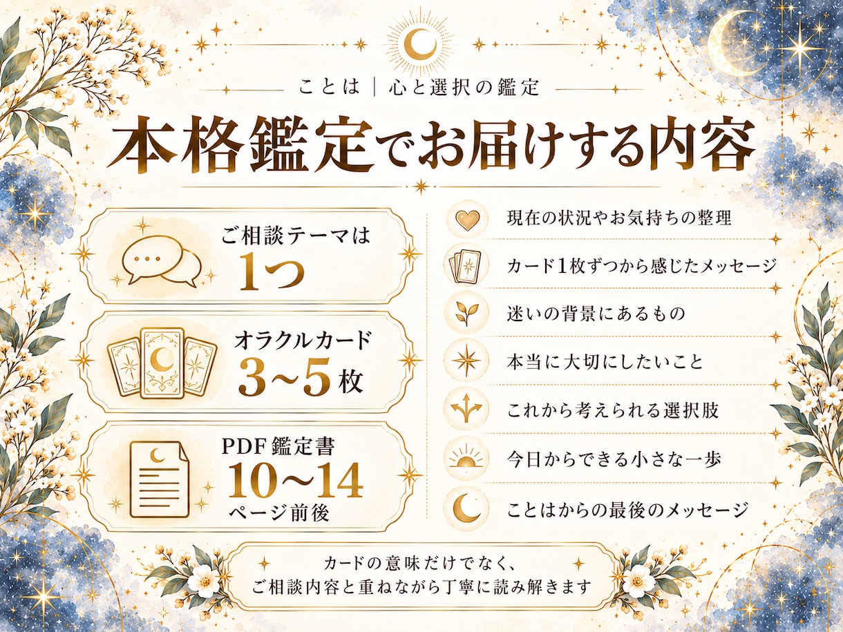 このままでいい？迷う気持ちを深く読み解きます 頑張ってるのに苦しい。今の気持ちと選択肢を丁寧に イメージ3