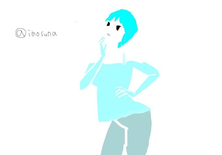 お洒落な女性の似顔絵を描きます クールで単色、人を魅了したいイラストをお求めの方へ イメージ4
