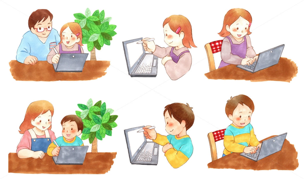 教材イラスト・カット制作いたします 教材にわかりやすいカットを添えて、勉強を楽しくしましょう イメージ9