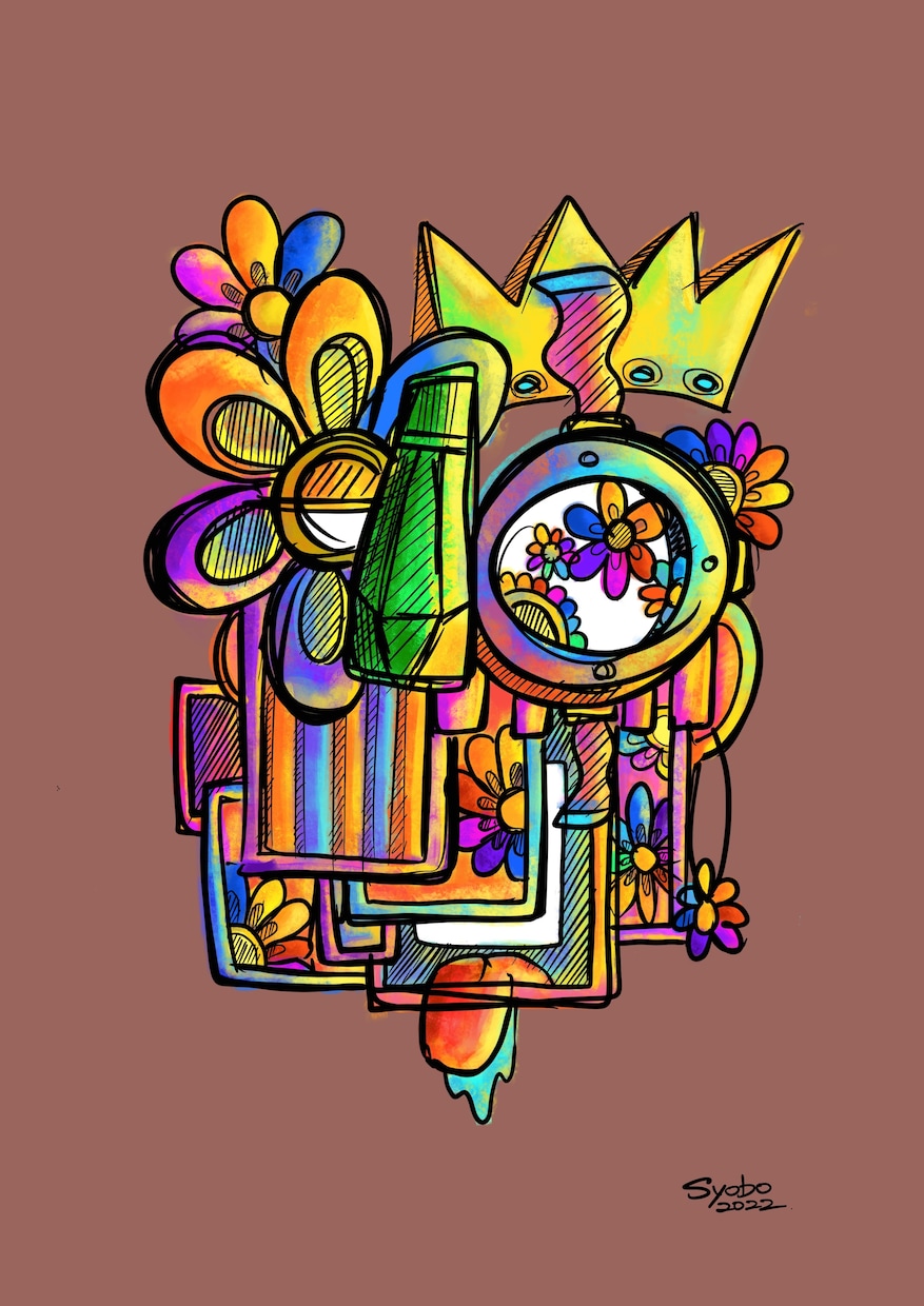 お客様とコラボして世界に一つの絵画をお描きします syoboartのfaceシリーズを手に入れませんか？ イメージ5