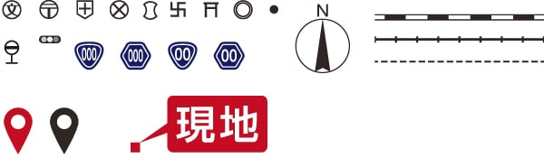 即日対応可能！用途に合わせた地図作製します 店舗案内や不動産物件案内をきれいな地図で分かりやすく イメージ7