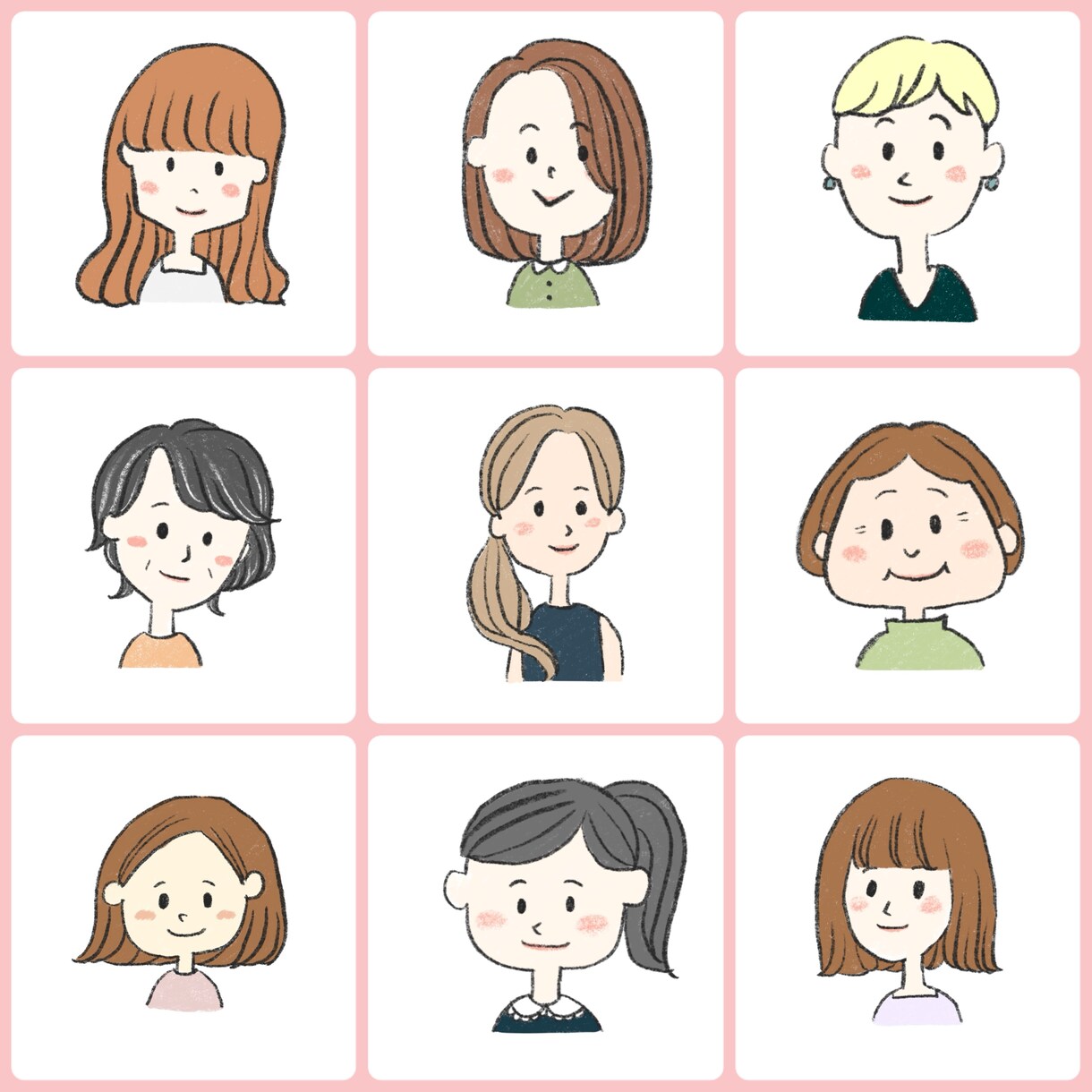 SNSアイコンに☆ゆるかわいいイラスト描きます やさしくほんわか＊ゆるかわイラストをSNS・名刺などに イメージ2