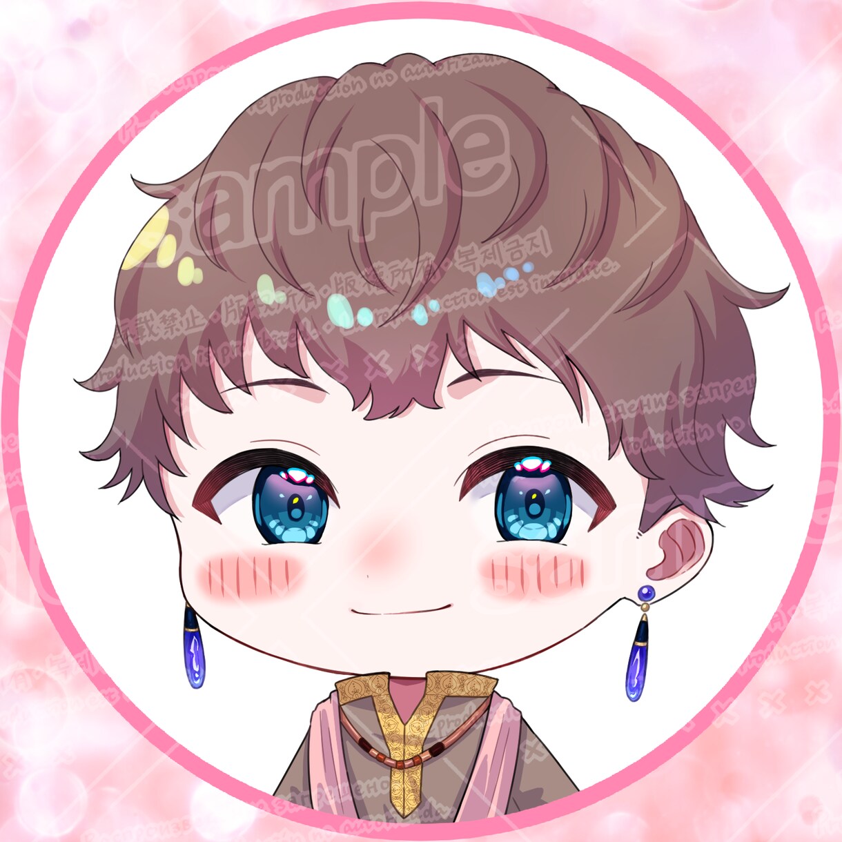 可愛くて目を惹くアイコンを描かせて頂きます スムーズなお取引！最短3日で納品可能！ イメージ9