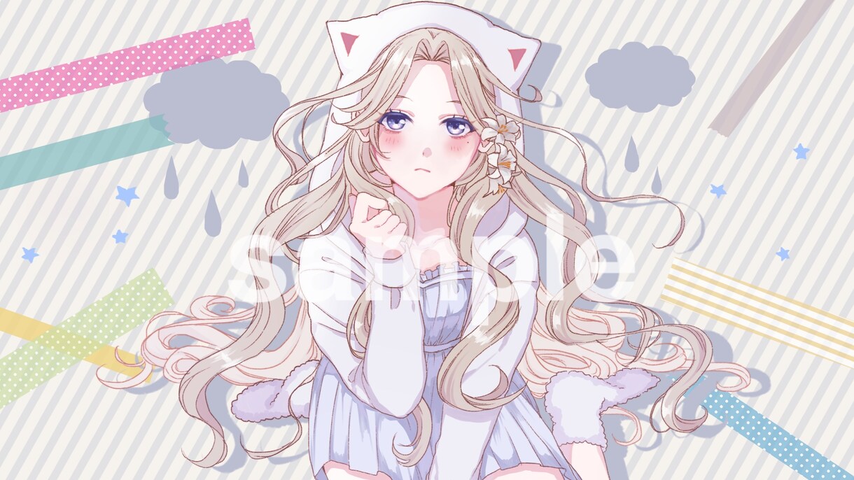 安く様々な用途のイラストを作成致します アイコンやキャラクターデザインなど！お気軽にご相談ください！ イメージ4