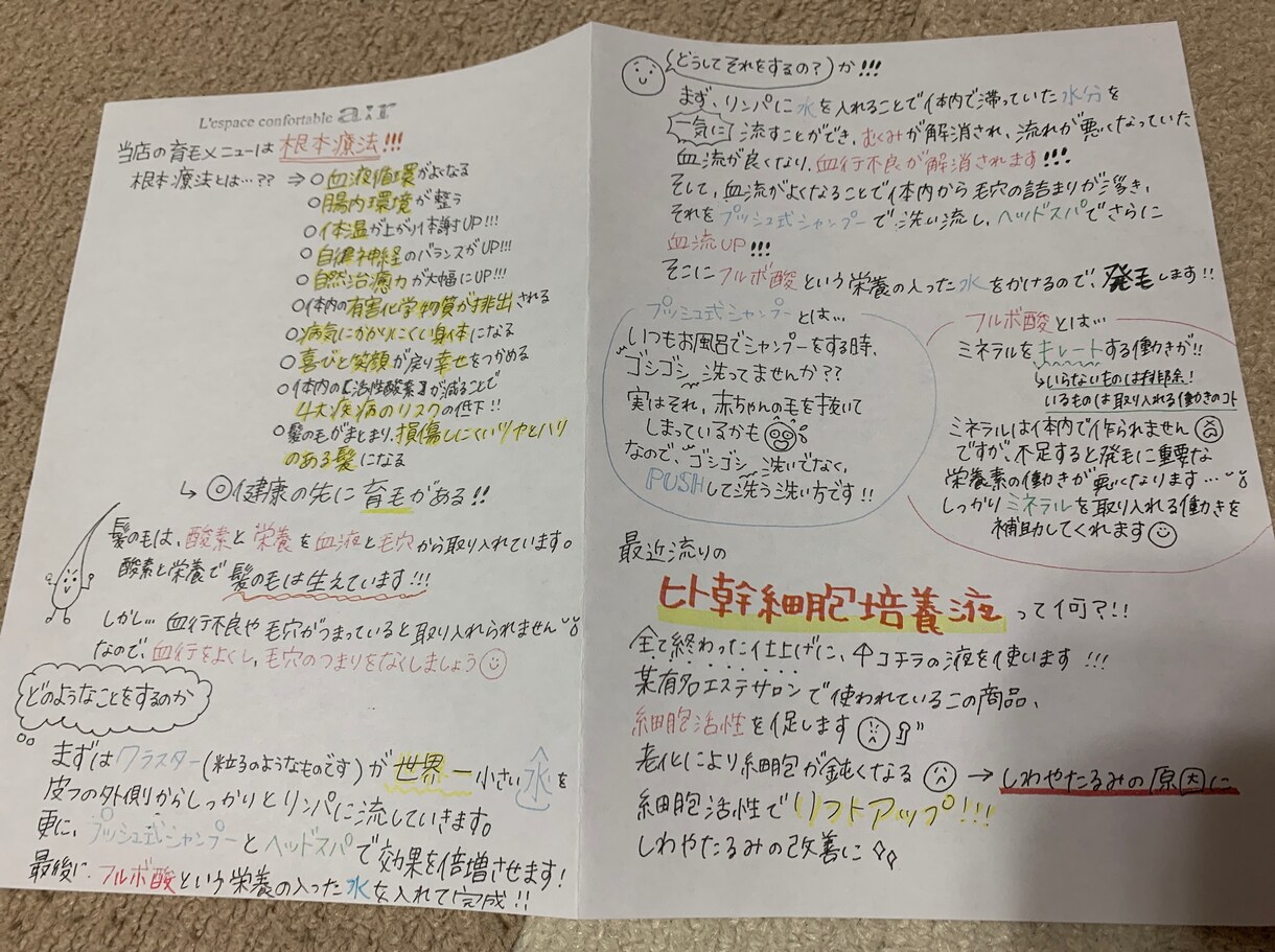 手書きのデザインを提供いたします 手書きデザインでお店のお手伝いをさせていただきます！ イメージ3