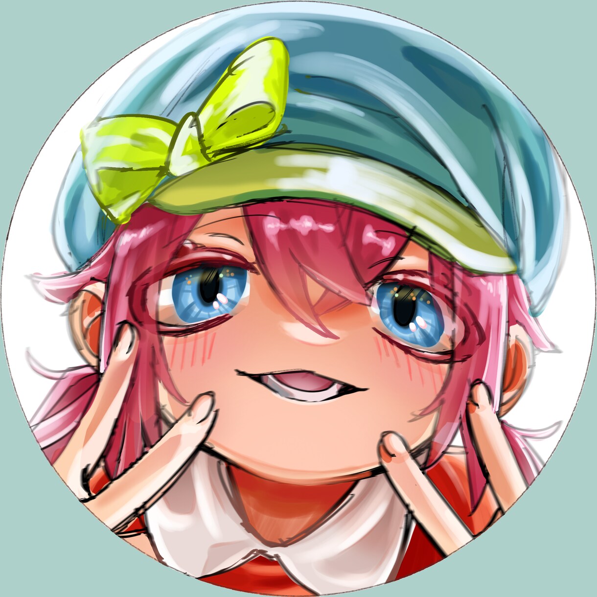 かわいい女の子のイラスト 描きます アイコン・厚塗り・線画・簡単なイラストなど、幅広く描きます。 イメージ1