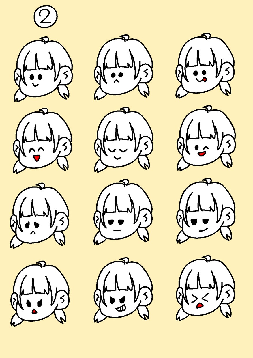 カートゥーン風？似顔絵！可愛く描かせて頂きます SNS等のアイコンや似顔絵のイラストを作らせて頂きます イメージ3