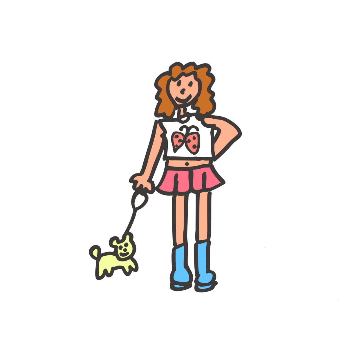 似顔絵イラスト・SNSアイコンなど制作します 手書きでポップでかわいいイラスト8月までの特別価格！ イメージ2