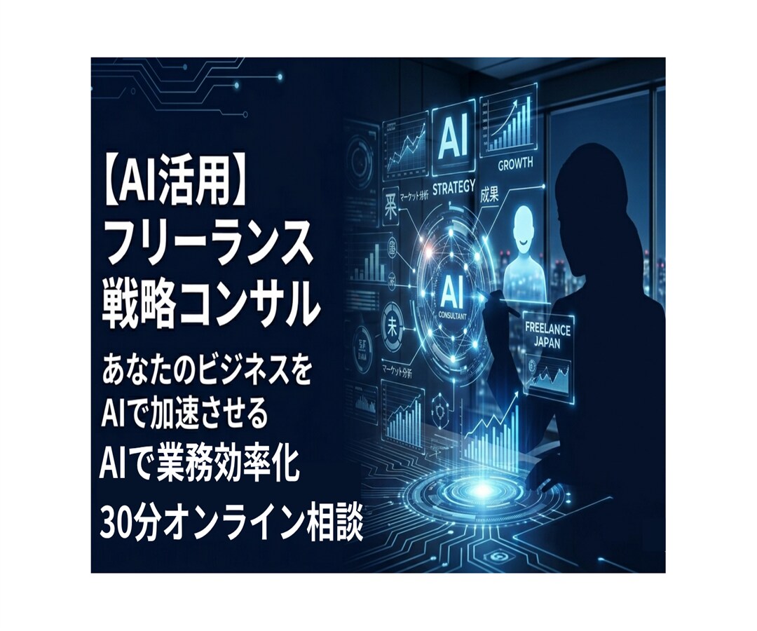 事業マネジメント20年の経験でAI活用を診断します AIツール選定〜自動化まで明日から使える提案をお渡しします イメージ1