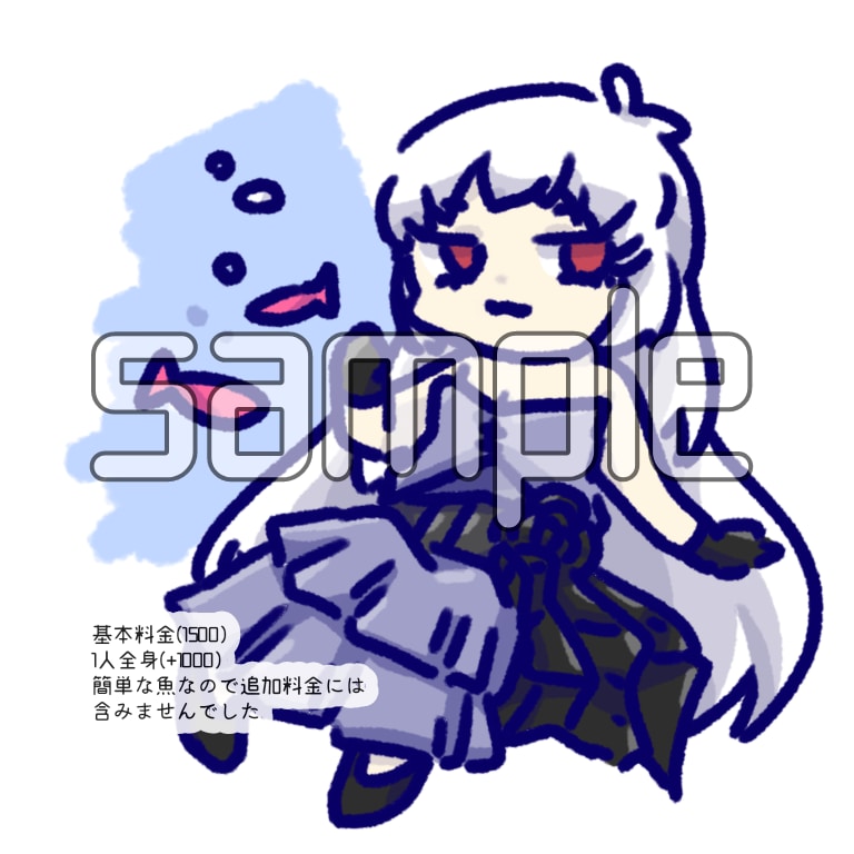 SNS用のオリキャラのアイコン制作致します オリジナルキャラクターのアイコンをデフォルメでお描きします イメージ4