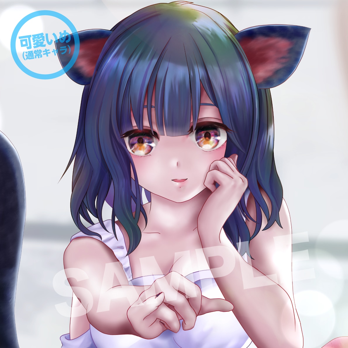 ふんわりかわいい女子なイラストを描きます キャラクター、挿絵、動画、アイコンなどにいかかですか？ イメージ3