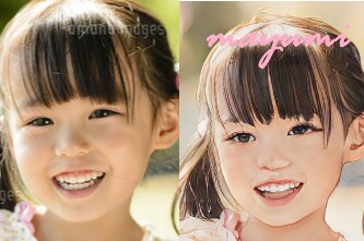 顔写真をリアルなアニメ風似顔絵アイコン作成します 写真は載せたくないけどイメージ画像を載せたい方へ イメージ3