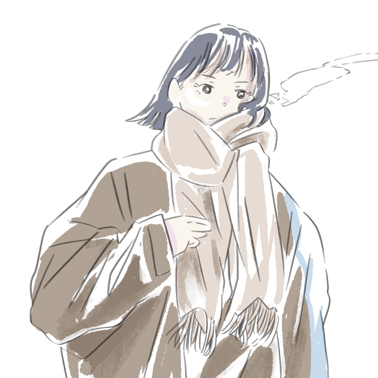 淡くてかわいいイラストをお描きします シンプルでかわいいイラストが欲しいあなたへ イメージ4