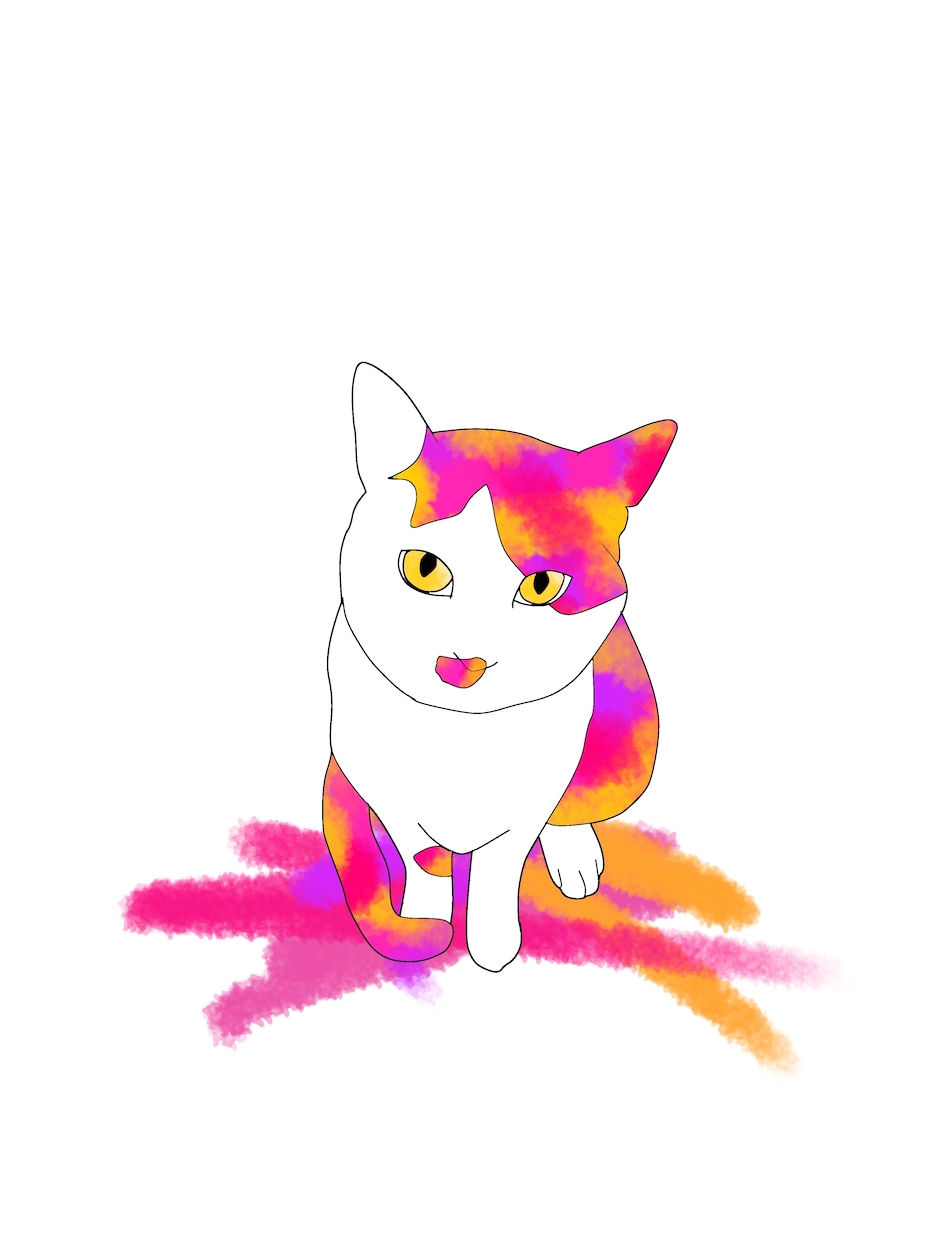 イラストデータ作ります 一点物のどこにもない見ているだけ元気になれる絵を絵描きます イメージ2