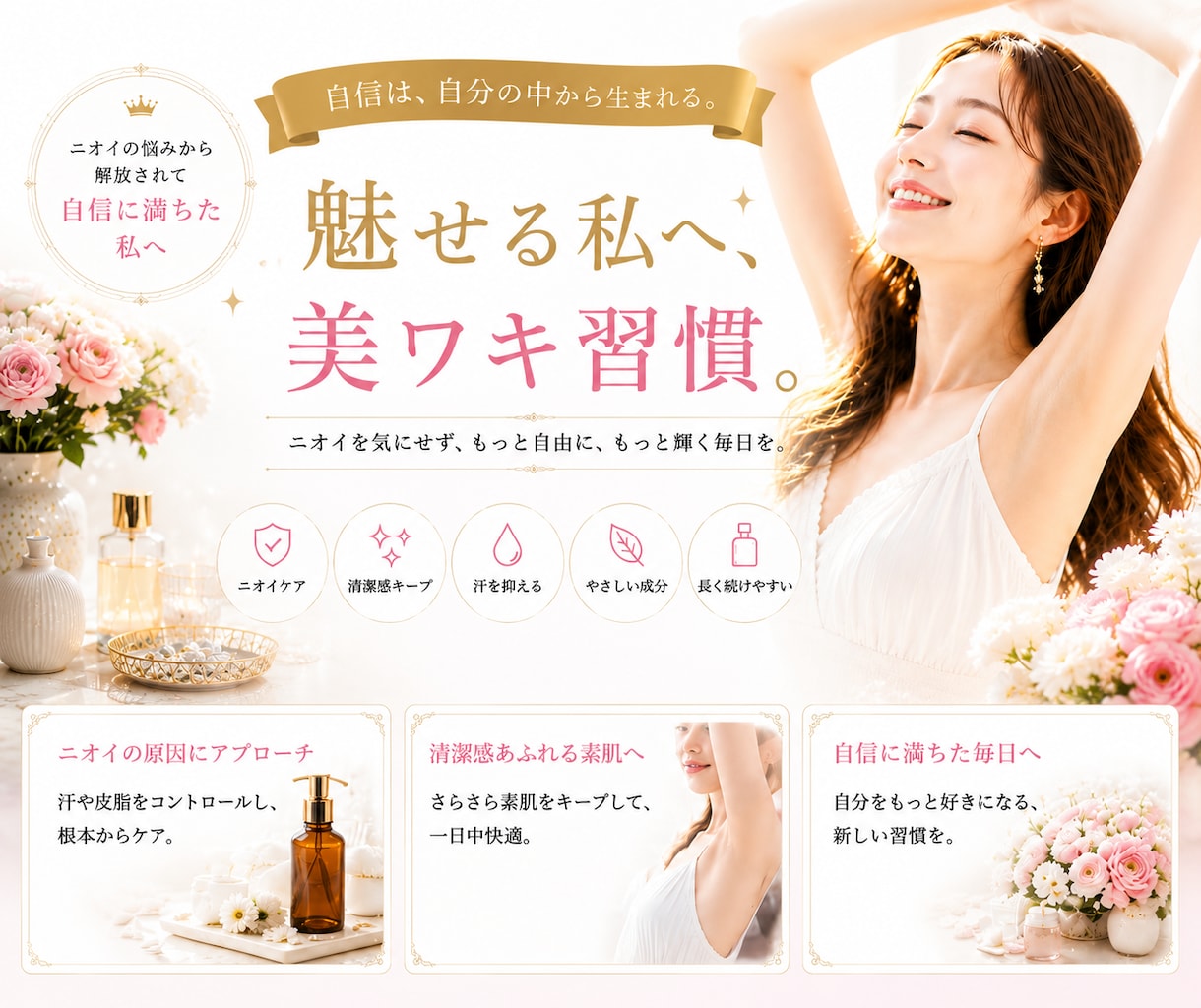 価格改定！　私が、体臭（ワキ）を治します 100％、忖度なし身体を張ったご紹介！もう飽和状態から脱却！ イメージ1