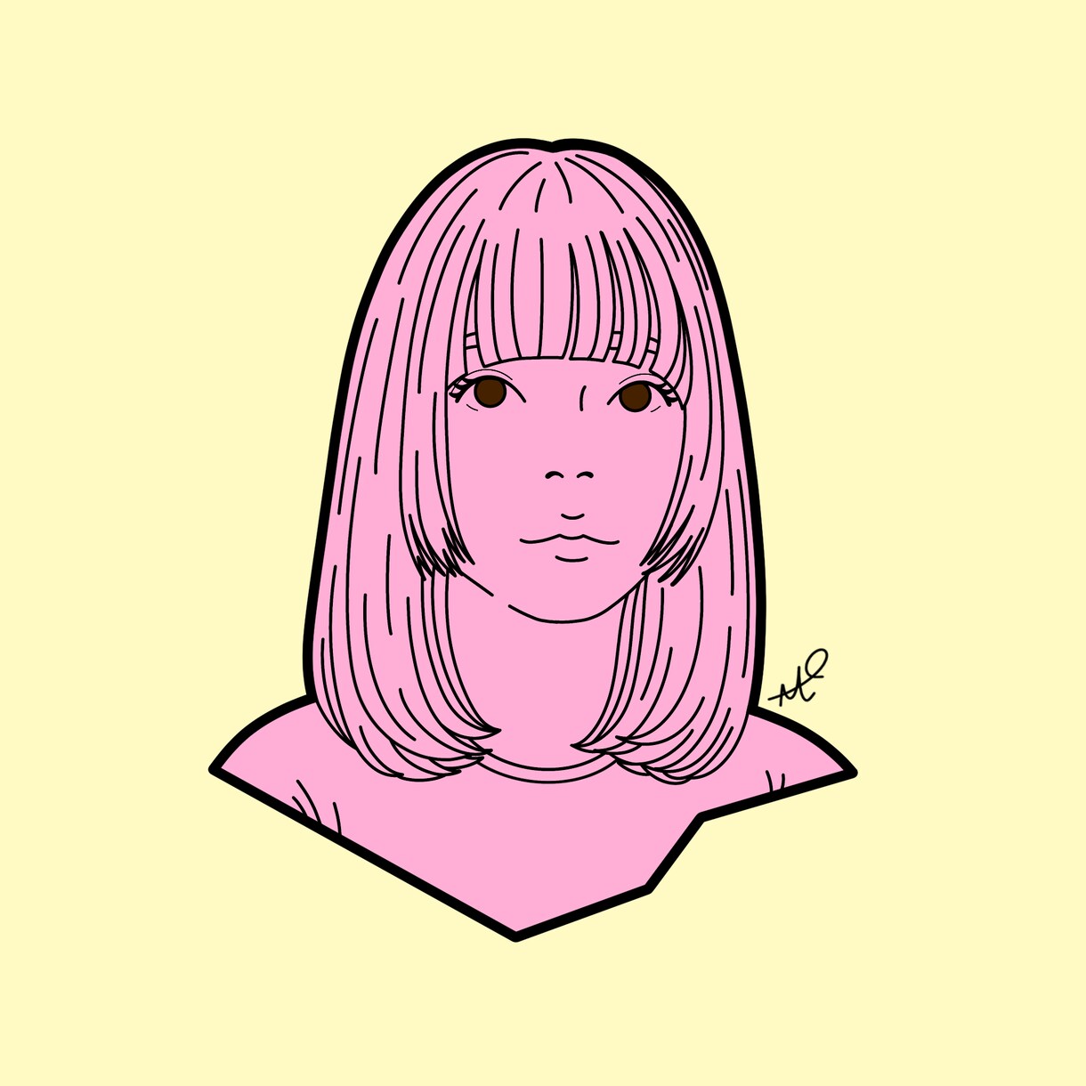 最短１日！おしゃれな似顔絵イラスト描きます お写真・顔画像を元に、似顔絵イラスト・アイコン描きます！ イメージ3