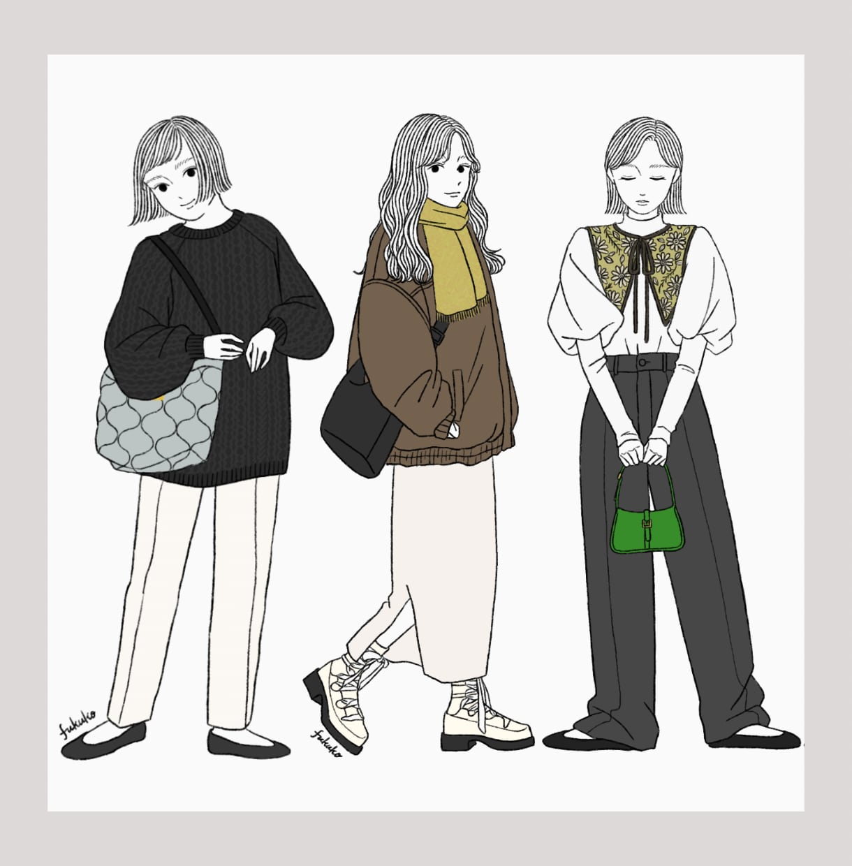 商用利用OK！やわらかな印象のイラスト描きます アイコン、宣伝、挿絵などお気軽にご相談ください⭐︎ イメージ6