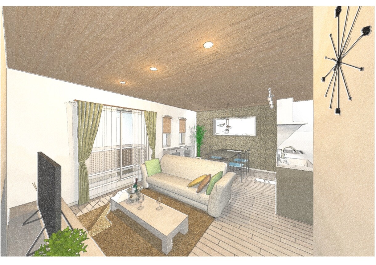 家づくりのきっかけに・理想のプランをご提案します 思い描いているお家プランを図面とパースにて具現化します イメージ6