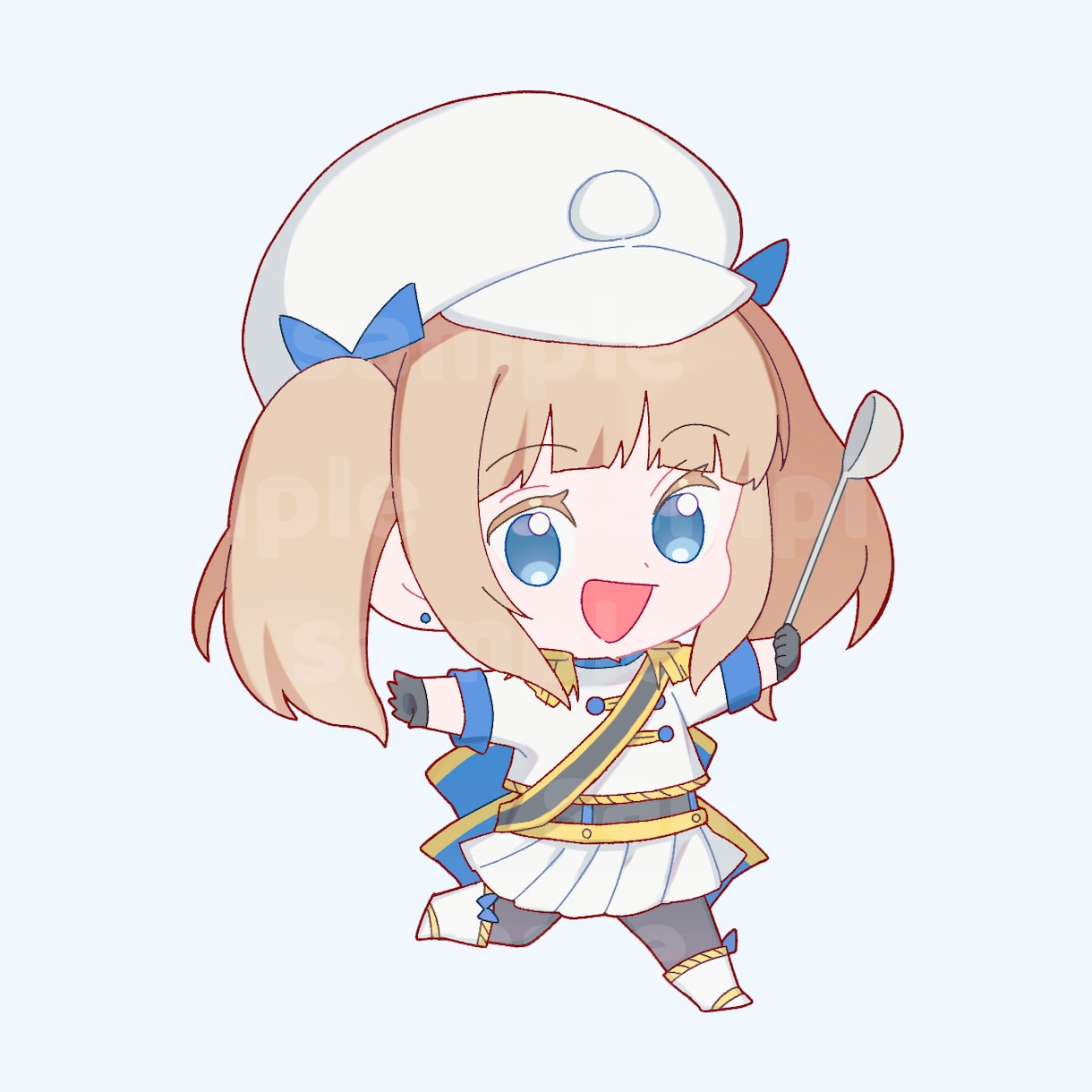 かわいいミニキャライラスト作成します アイコン・ヘッダー・グッズ…多方面でご使用いただけます！ イメージ3
