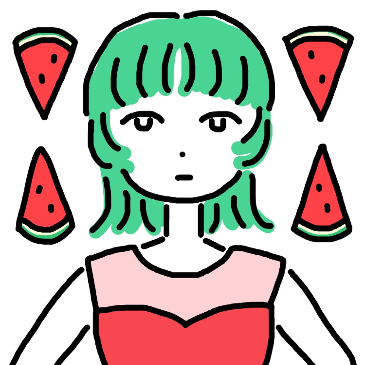 一律1,000円でアイコンをお描きします ○有料オプションなし○即日対応可能です イメージ1