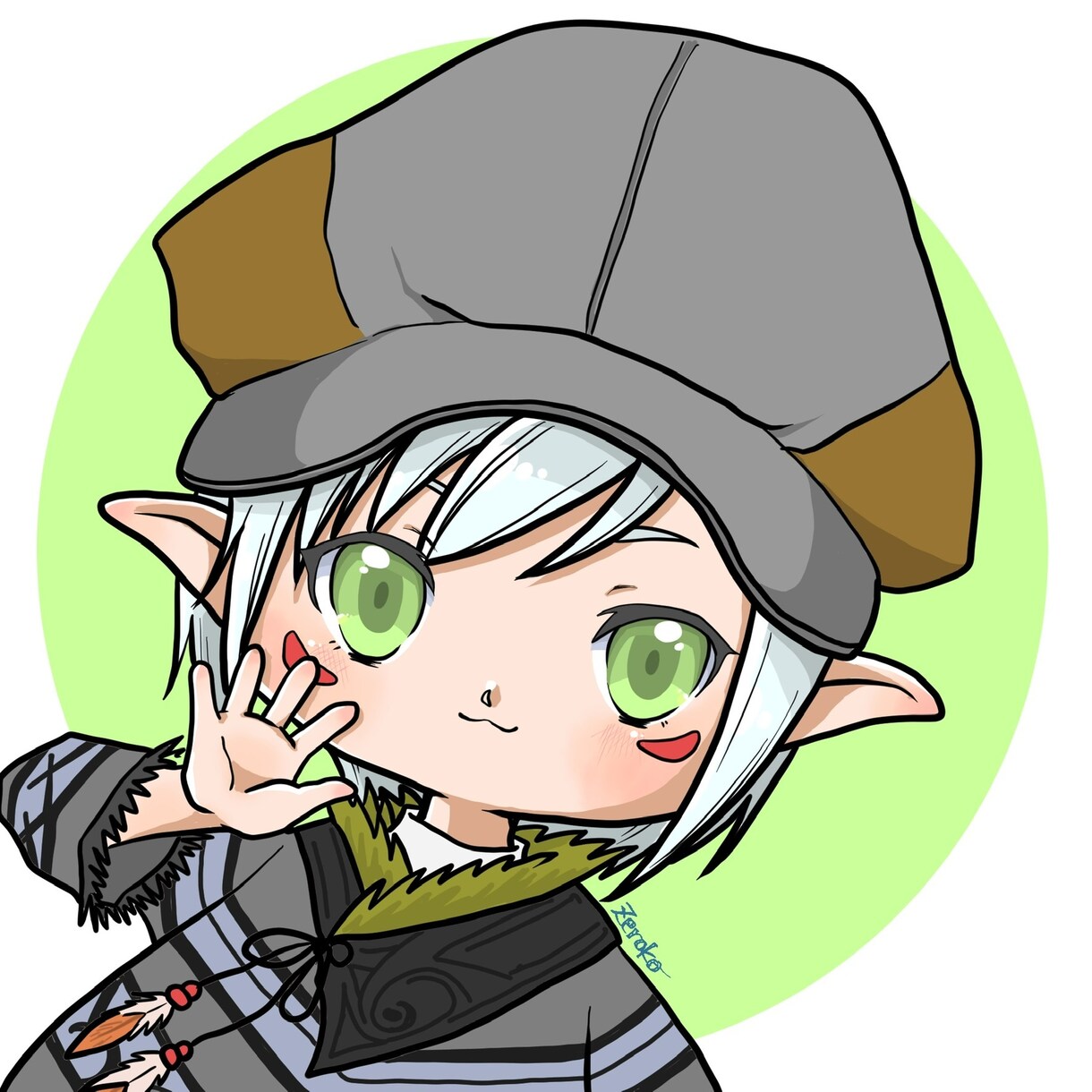 SNS用の可愛いアイコンを制作します パッと目を引く可愛いオリジナルキャラをカタチにしたい方へ！ イメージ4