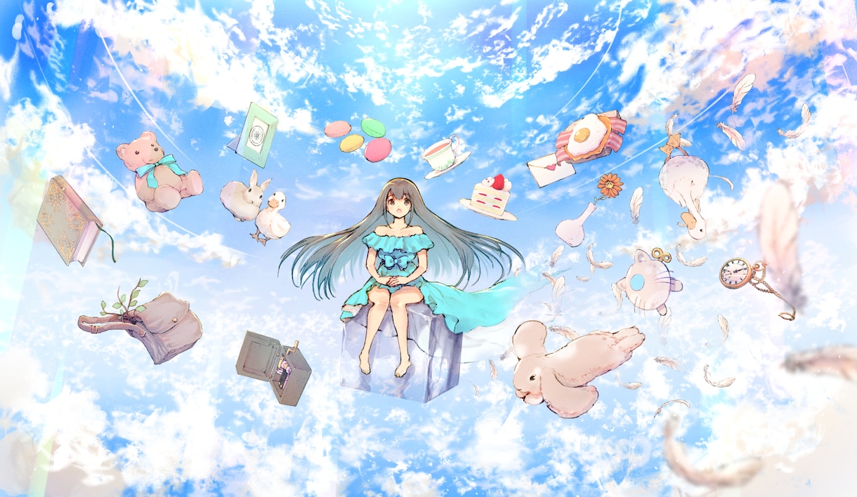 ご希望にあわせたイラストを作成致します。ます 動画サムネ用、表紙、各種素材等幅広く対応致します。 イメージ4