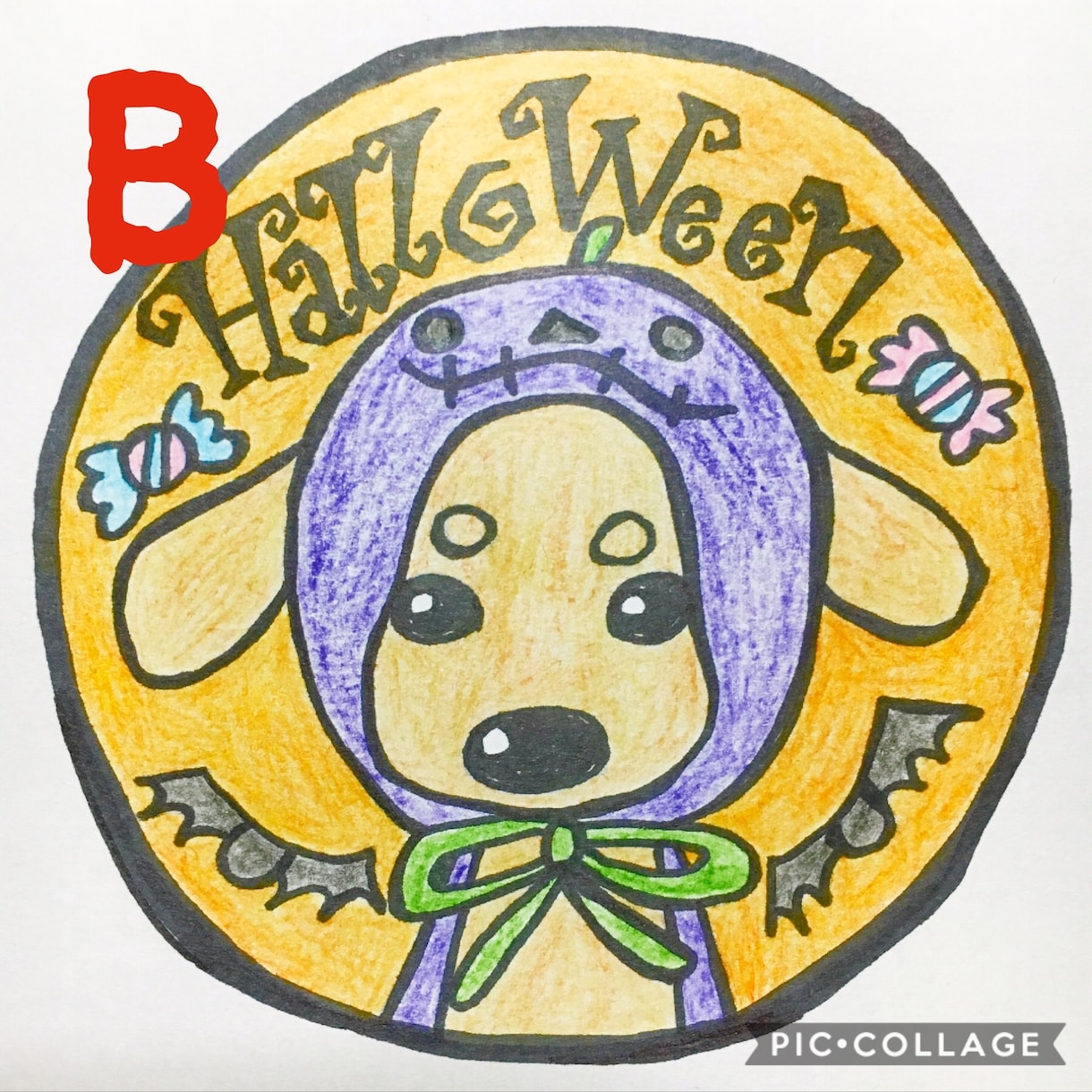 期間限定ハロウィンverのペットお描きします あなたのペットにかぼちゃの被り物を♪ イメージ2