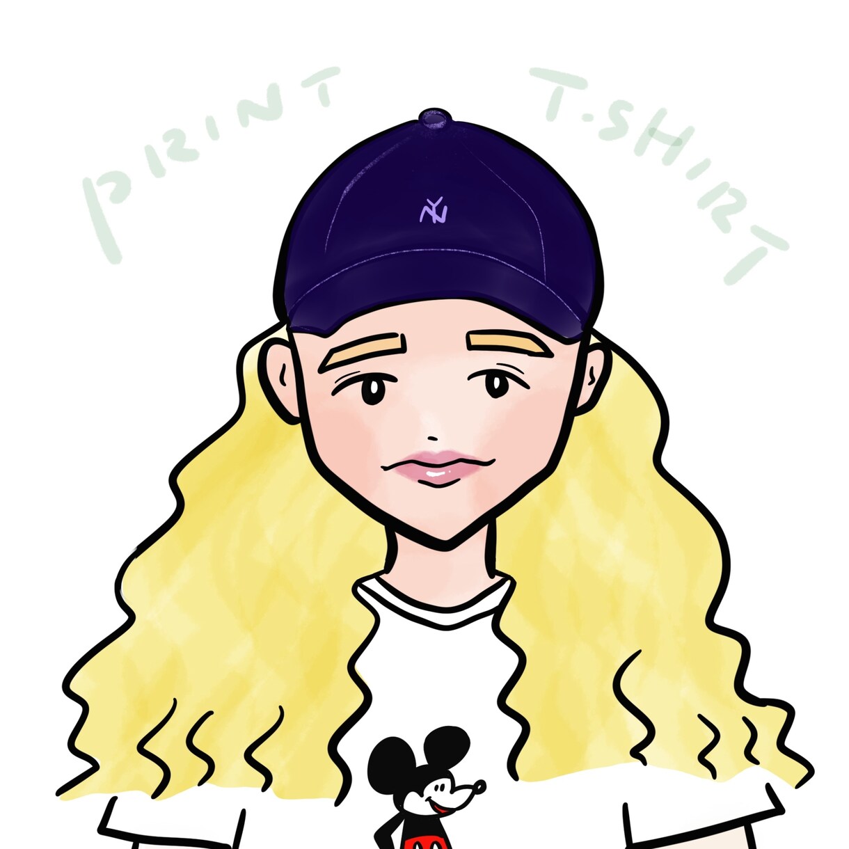あなただけの個性的なアイコンイラスト描きます お洒落なイラストをお探しの方に イメージ3
