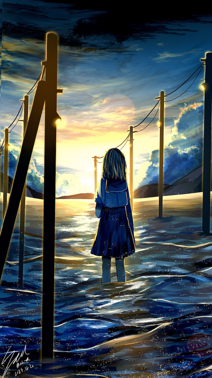 鮮やかで爽やかなイラストを描きます ボカロPV、歌って見たなどの絵も！ イメージ3