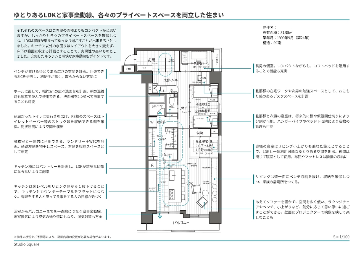 一級建築士が間取図でリノベ購入をロジカル検証します 3日納品。セカンドオピニオン歓迎。納得の検討材料を届けます！ イメージ5