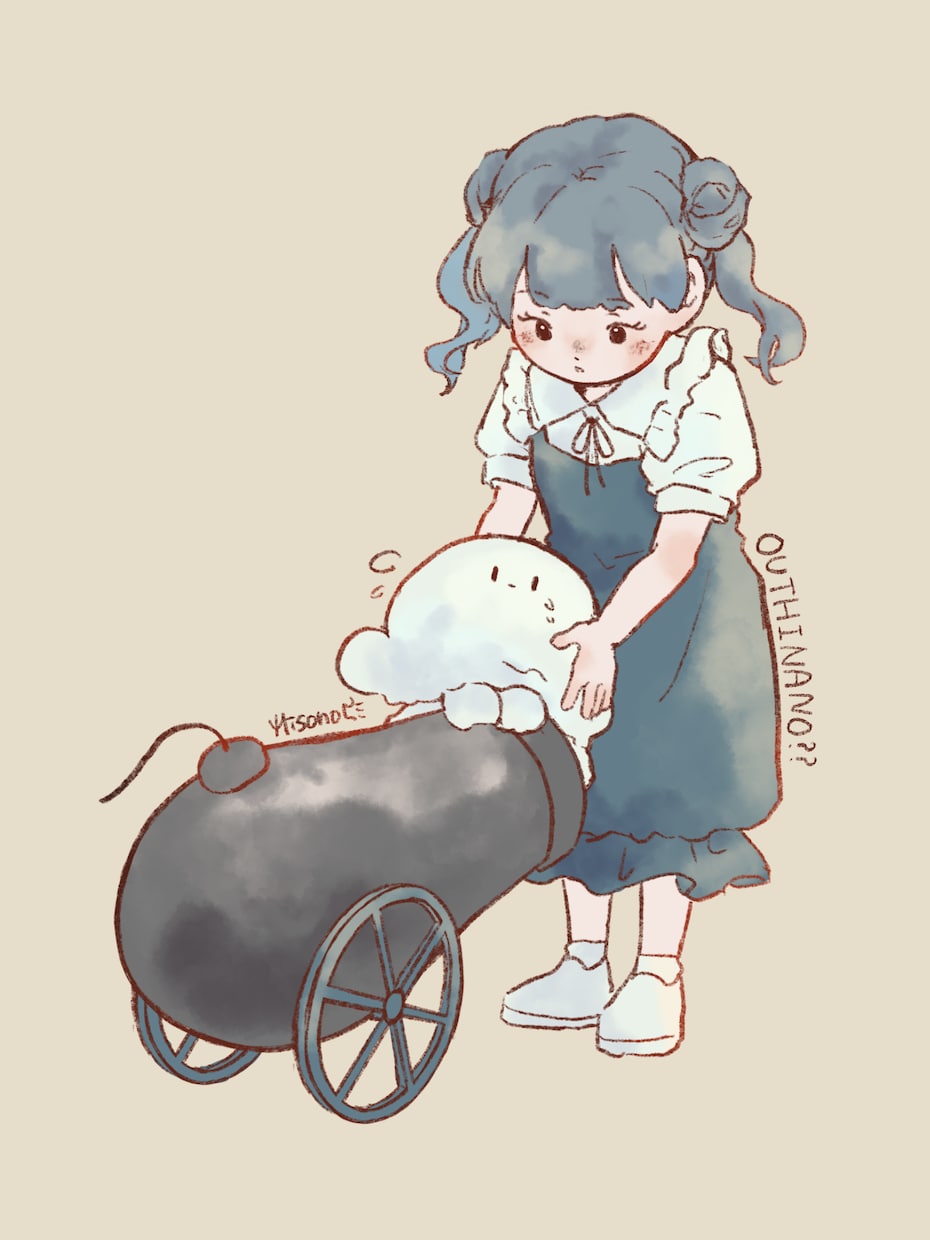 ふわふわで可愛らしいイラストを制作します 商用OK！優しいテイストのイラストです イメージ5