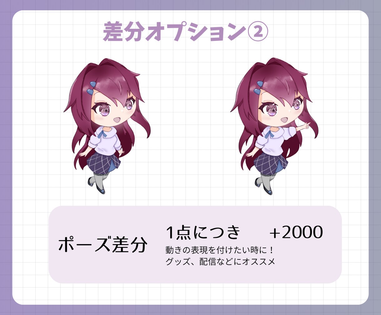 キラキラかわいい！ミニキャラ、ちびキャラ描きます 商用利用可OK！グッズ、SNSアイコン、スタンプに！ イメージ4