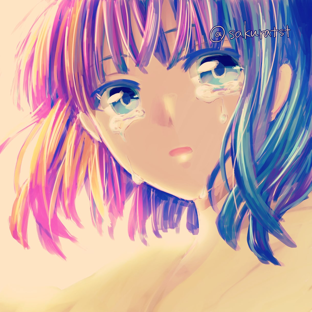 表情豊か！手書き感満載、厚塗り可愛い女の子描きます 可愛い、愛らしいアイコンはいかがでしょう？ イメージ7