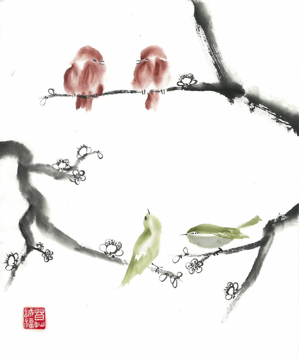 水墨画を描きます！ イメージ3