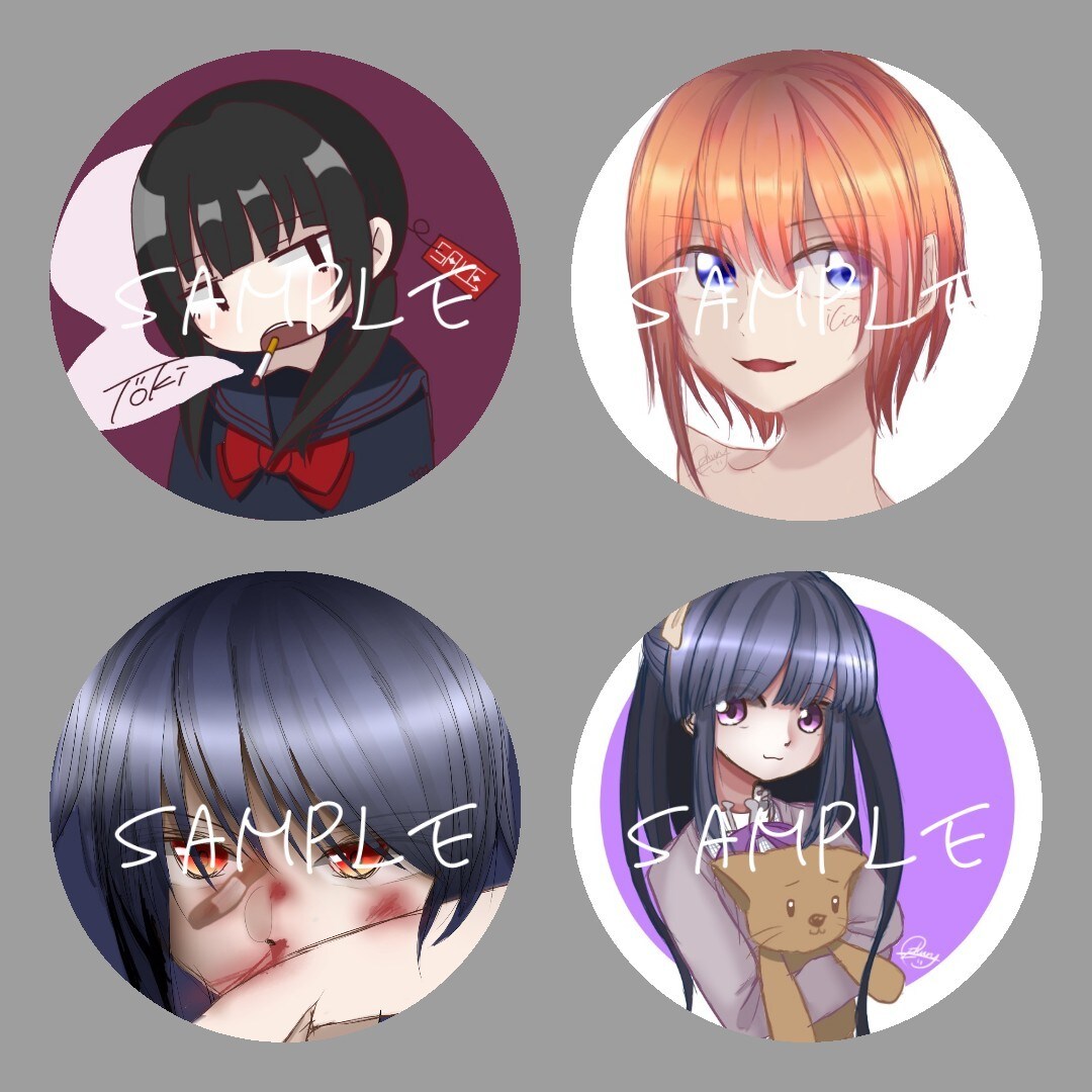 イラストお描きします SNSやツイキャス等で使用可能なイラストを制作致します♪ イメージ8