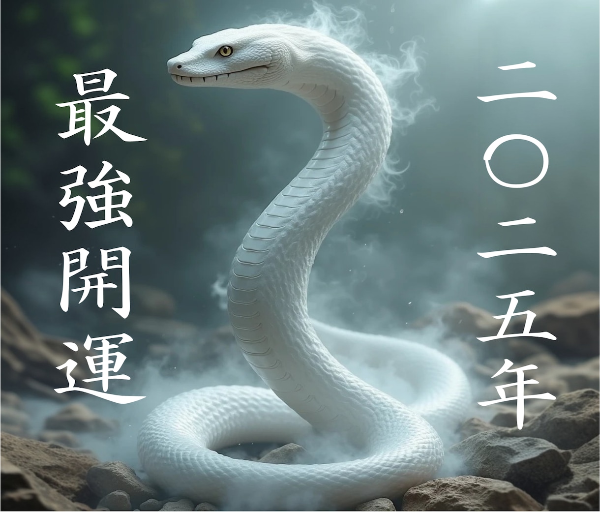 2025年最強霊占い❁貴方の幸運の秘訣教えます 開運金運の巳年☸今から効くあなた専用の言葉の御守りを授けます