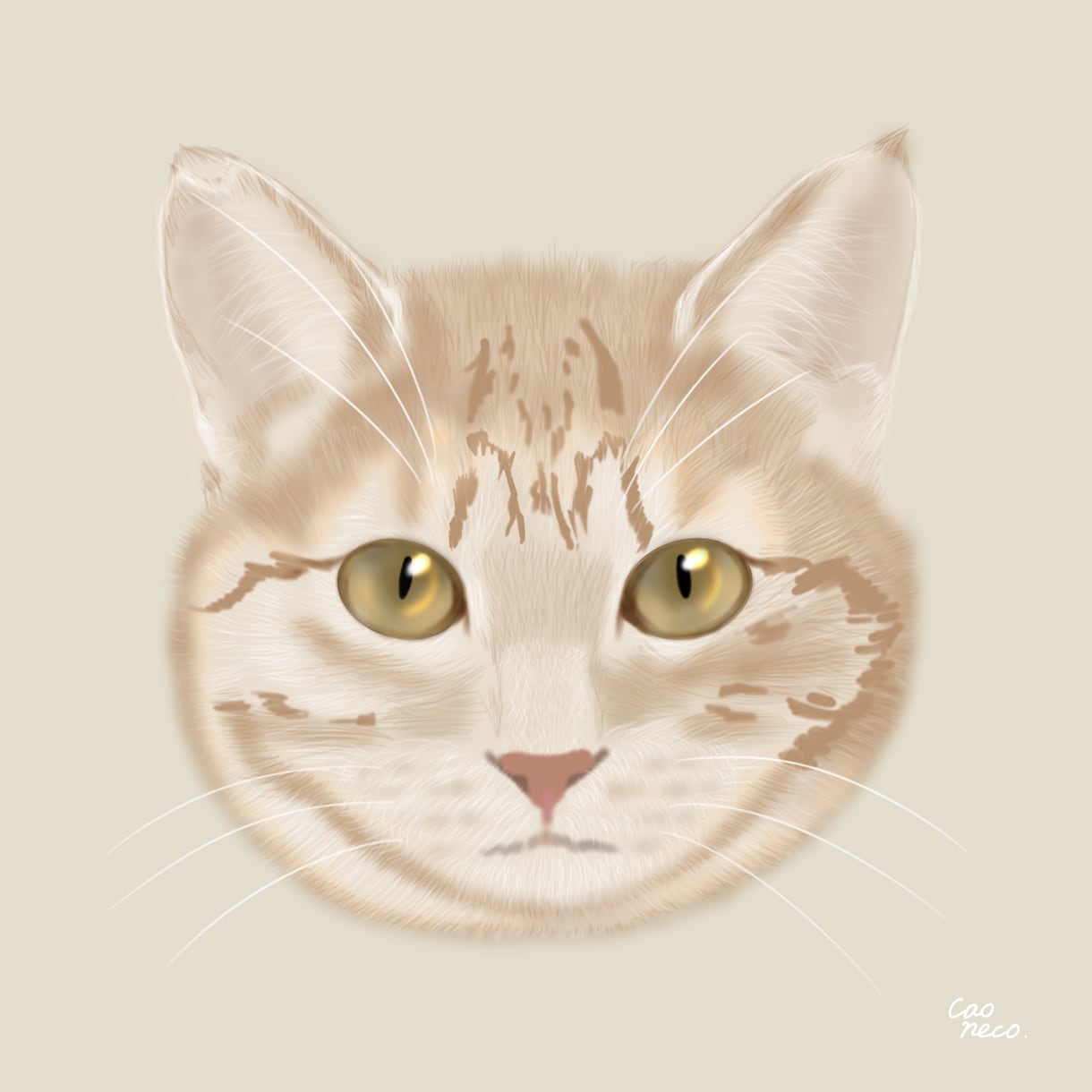 猫似顔絵描きます お写真をもとに可愛い猫ちゃんを描きます イメージ6