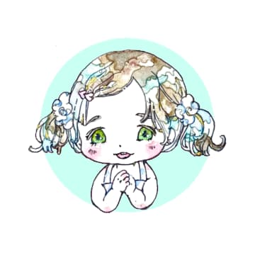じっと見つめたくなる可愛いアイコン描きます 透明水彩を使った手描きアイコンで、SNS始めませんか？ イメージ1
