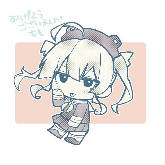 漫画風ちいこいイラスト描きます Vtuber様のグッズ作成用にご利用頂いています！ イメージ6