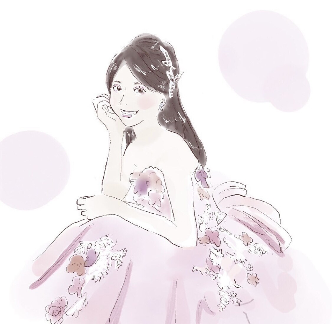 商用可能！イラスト描きます 水彩テイストの大人可愛い雰囲気！似顔絵アイコンや挿絵にも！ イメージ6