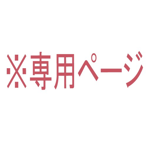 こちらは専用ページになります （※特定の方の専用商品です。） イメージ1